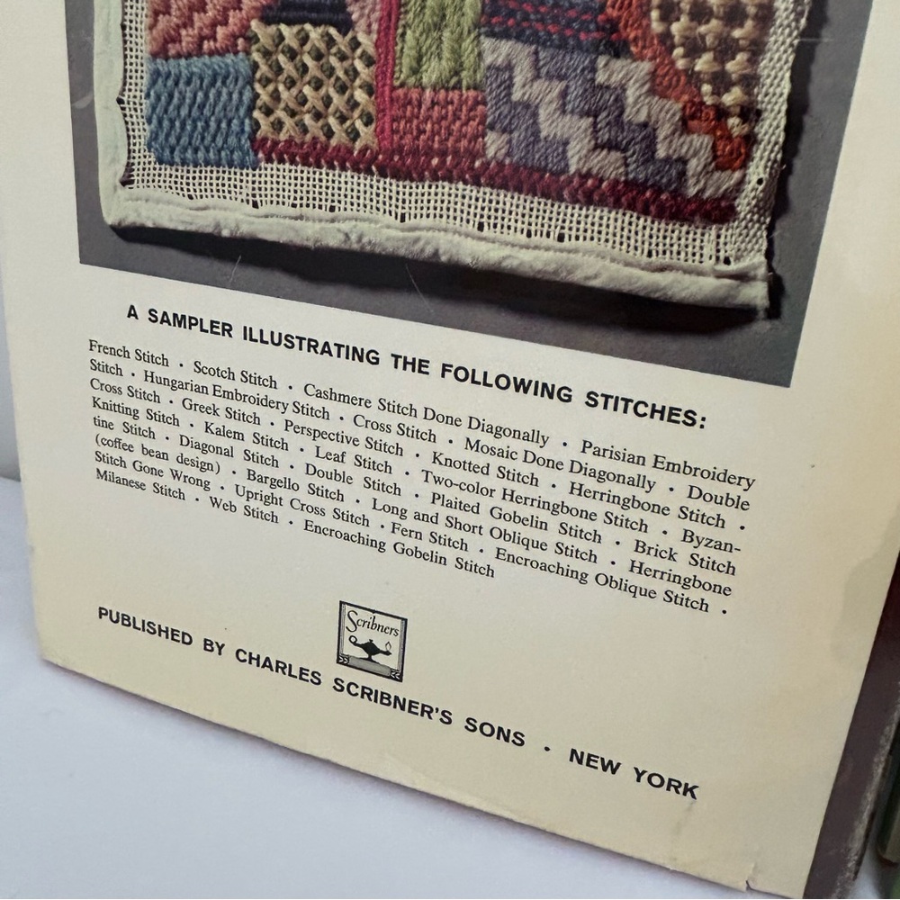 2 Vintage Needlepoint book LOT by Design Chinese Themes Needlepoint Hope Hanley - Picture 5 of 17